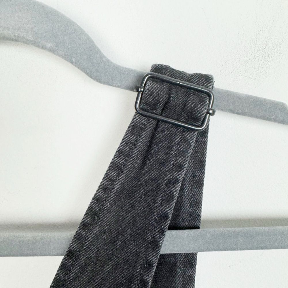 MADEWELL | Black Denim Jean Overalls Full Length Skinny Cut Women’s Size Small - Picture 13 of 14